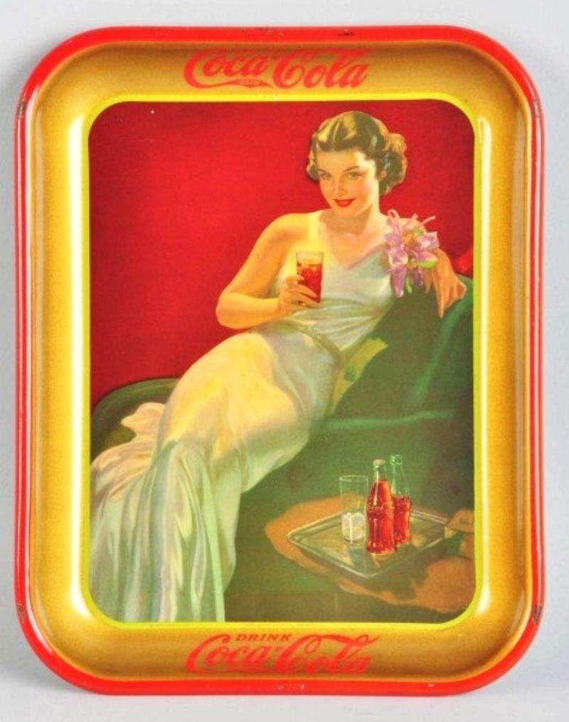 1936 Coca-Cola Serving Tray.