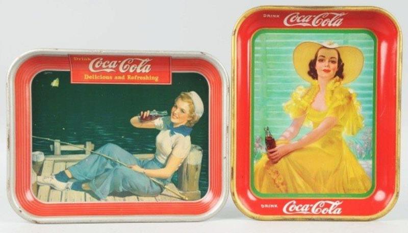 Tin Coca-Cola Serving Trays