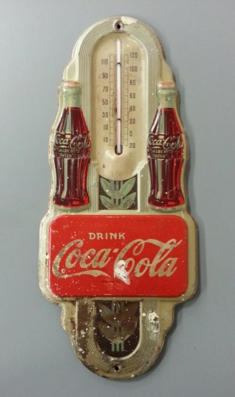 1941 Coca Cola thermometer
