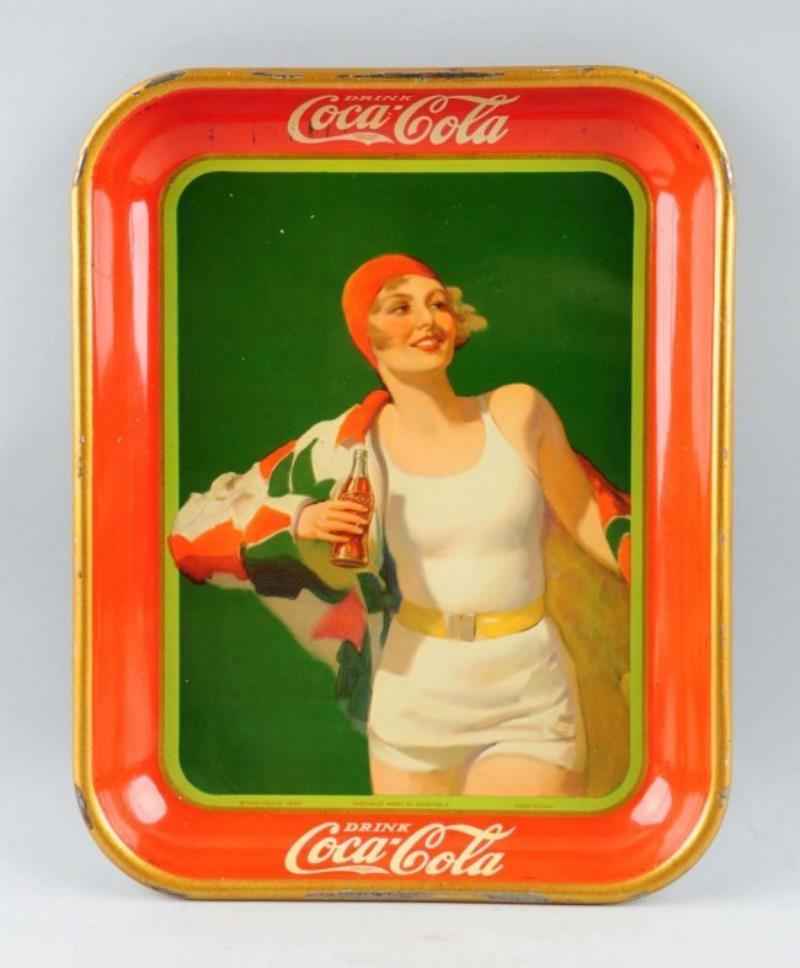 1930 Coca-Cola Serving Tray.