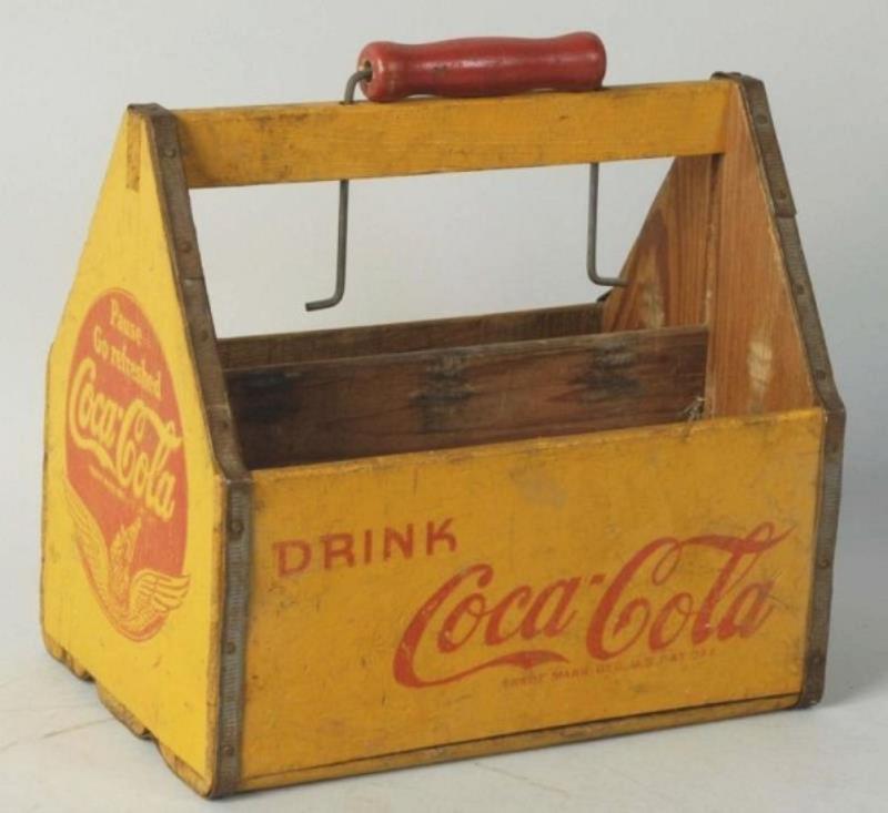 1940s Coca-Cola Wooden Carrier.
