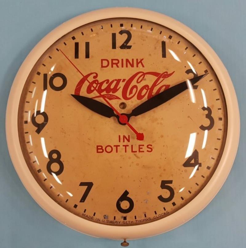 1930's Coca Cola Seth Thomas Clock