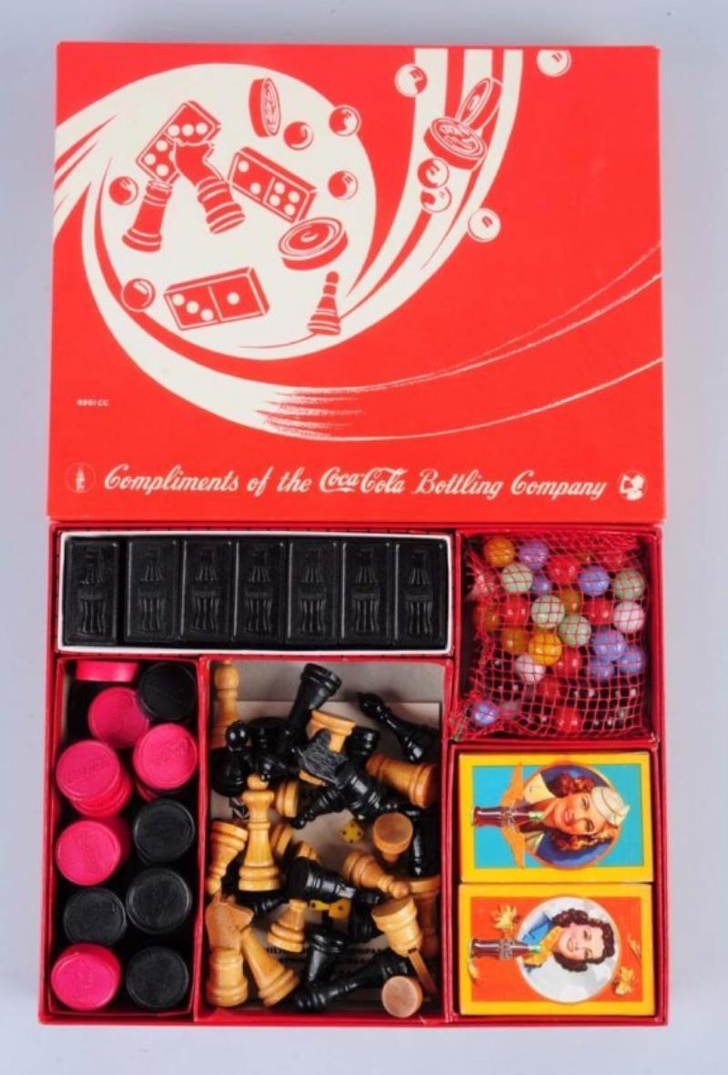 1940s Coca - Cola Box Games.