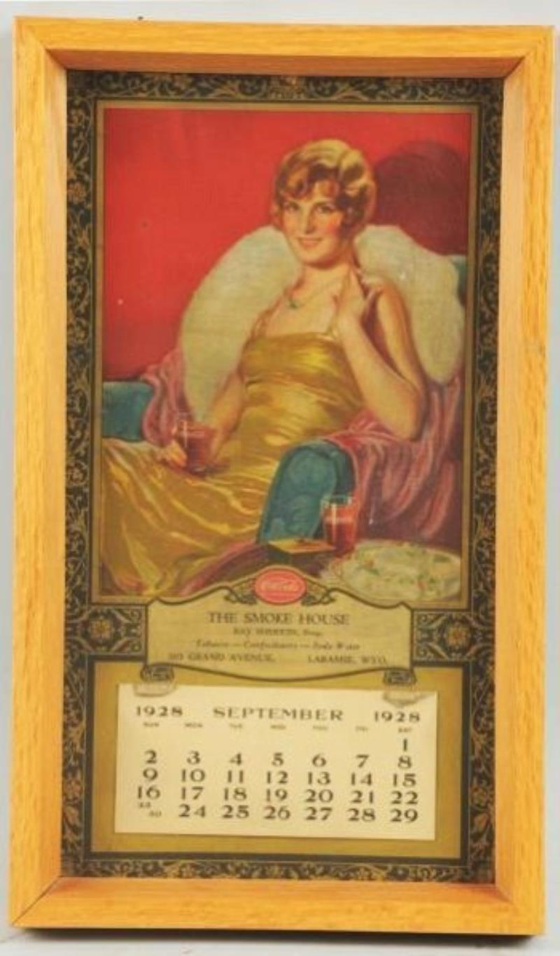1928 Coca-Cola Distributors Calendar.