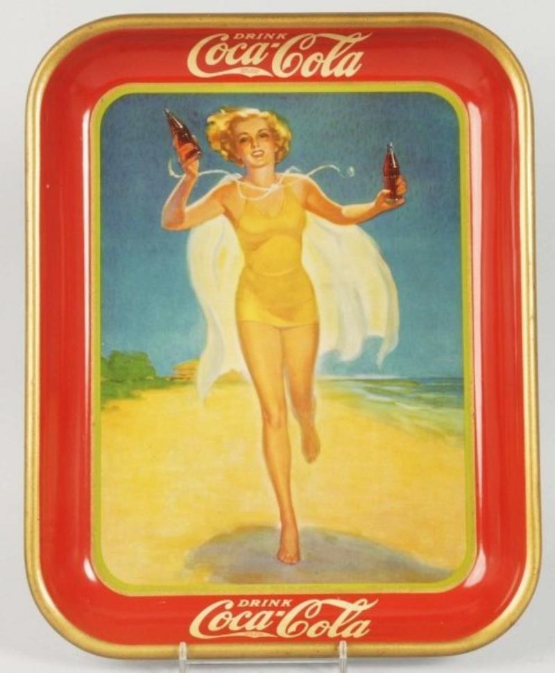 1937 Coca-Cola Serving Tray.