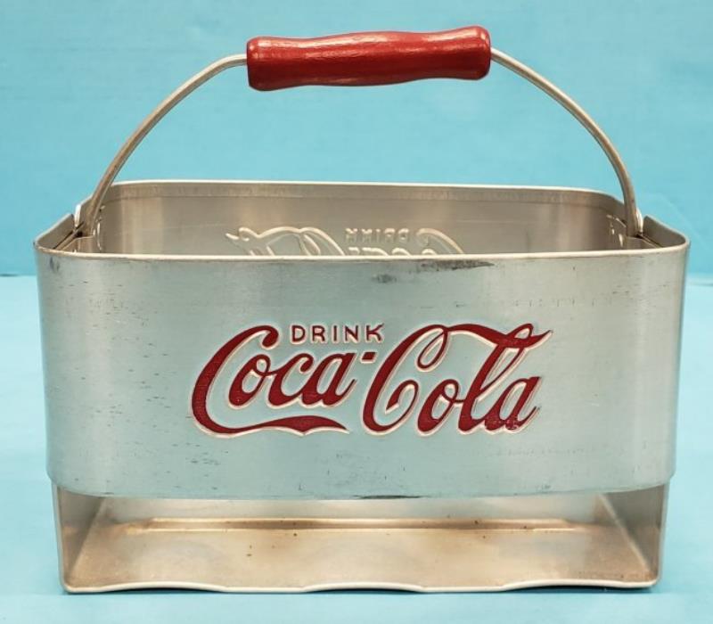 Scarce Coca Cola Aluminum Six Pack Carrier