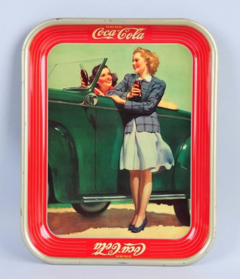 1941 Coca - Cola Serving Tray