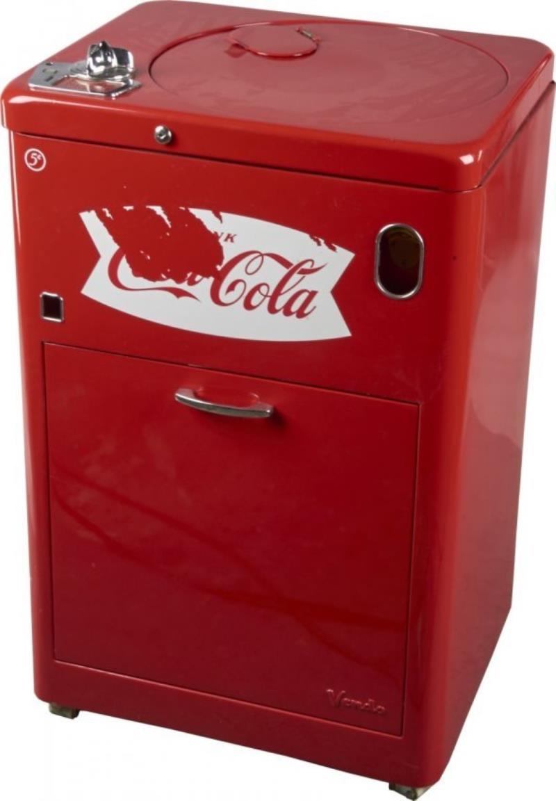 5 ¢ Coca Cola Vendo Vending Machine Cooler