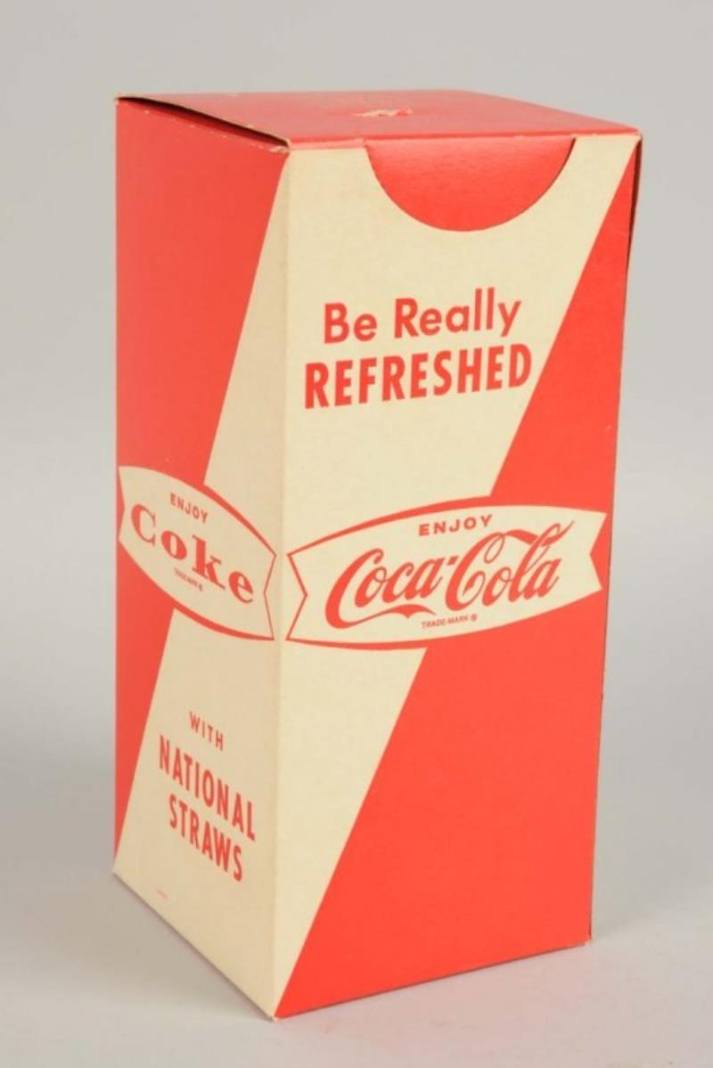 1960s Coca-Cola Straw Box
