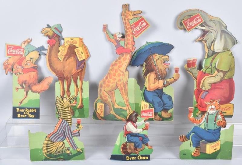 COCA COLA BRER RABBIT DIECUT ANIMAL SET