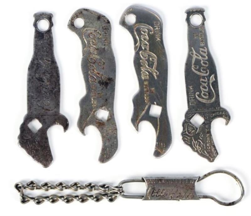 Early Coca-Cola Openers & Key Chain