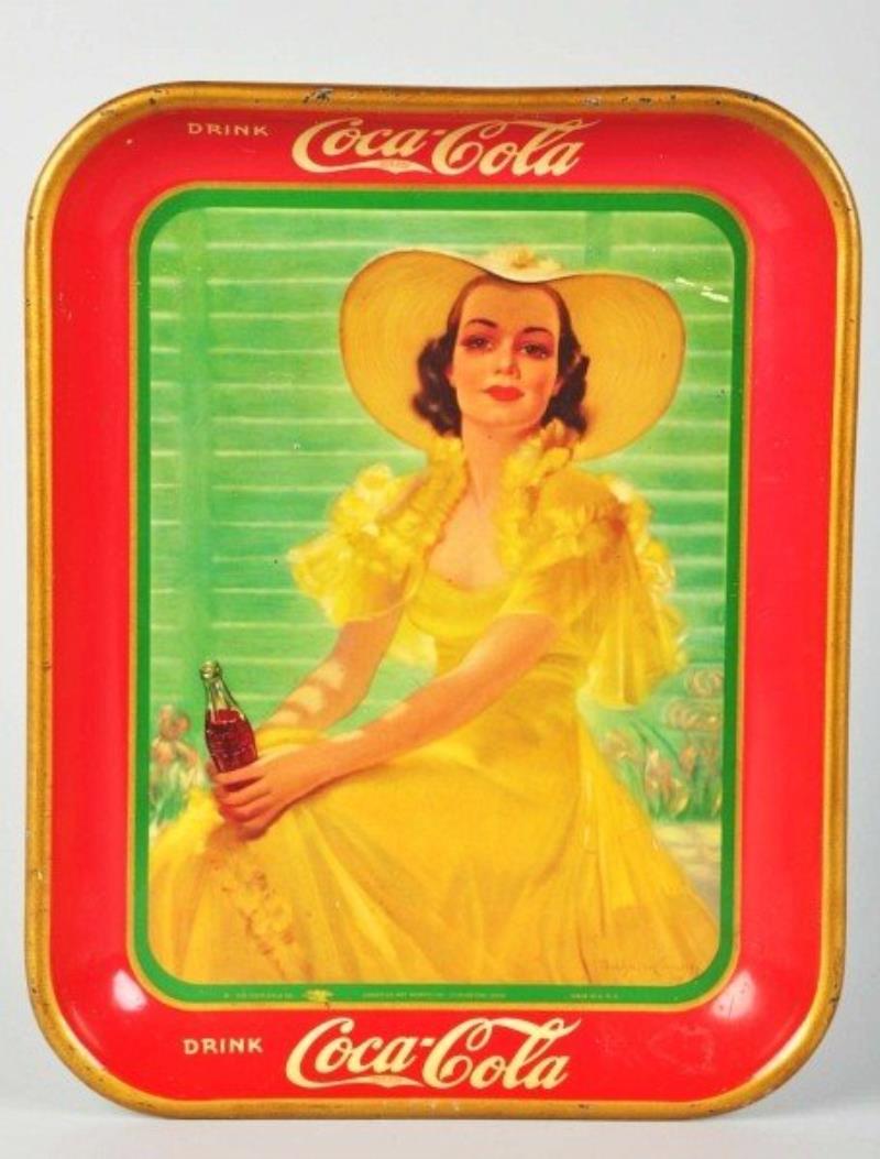 1938 Coca-Cola Serving Tray.