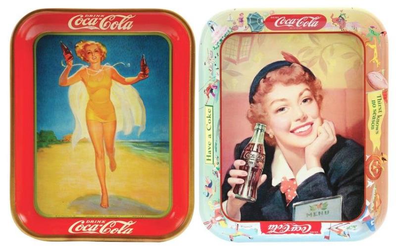 Coca-Cola Serving Trays.