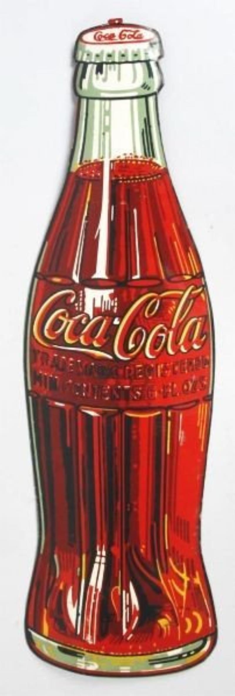 Tin Coca-Cola Cutout Sign Value & Price Guide