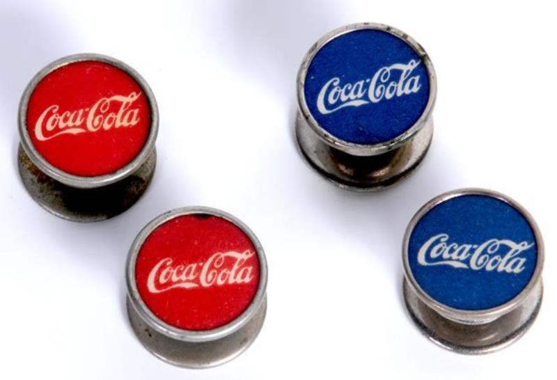 1920'S COCA-COLA CUFFLINKS SETS
