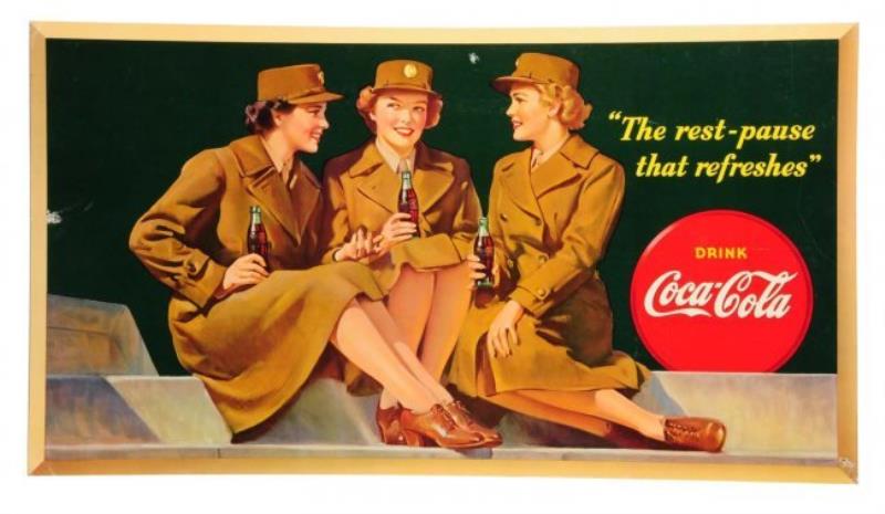 1943 Small Coca-Cola Poster Value & Price Guide