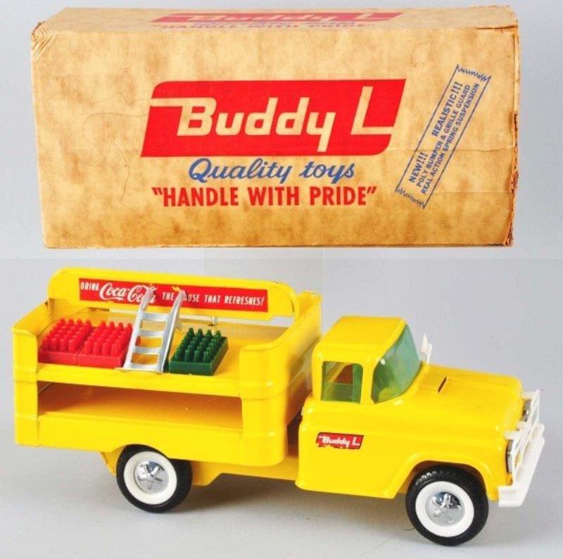 1960s - 70s Buddy L Coca-Cola Truck Toy with O/B
