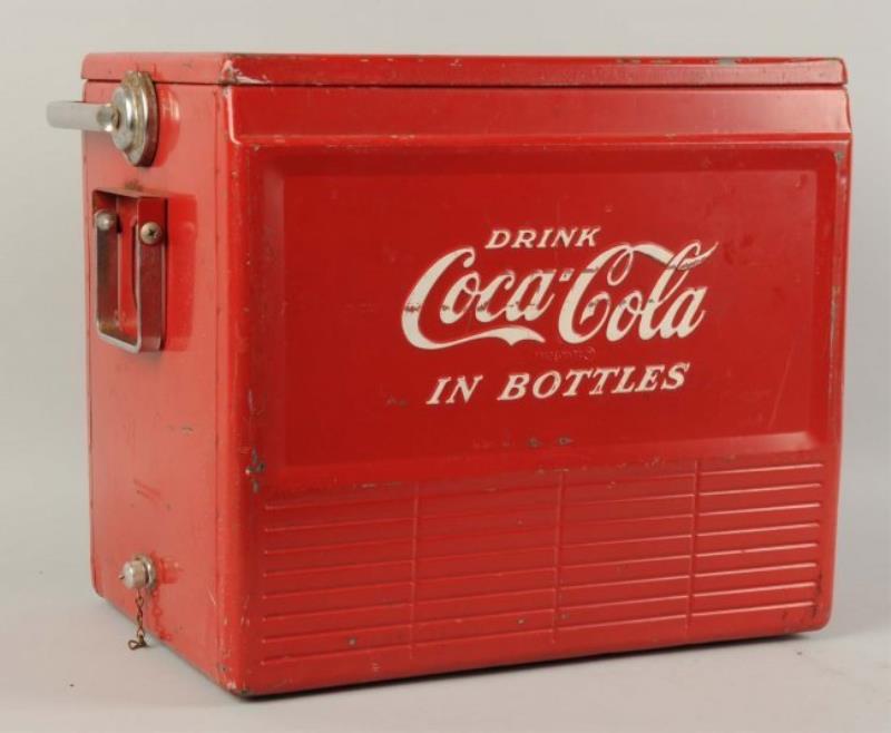 1950s Coca-Cola Picnic Cooler.