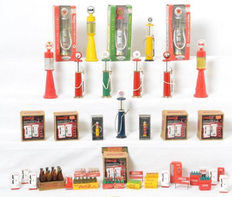 Coca Cola & Gasoline Pump Collectibles