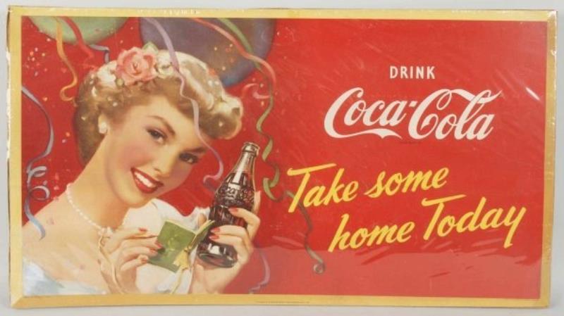 1950 Coca-Cola Small Horizontal Poster
