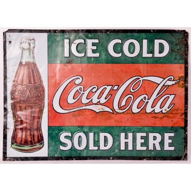 Coca-Cola Single Sided Advertising Sign