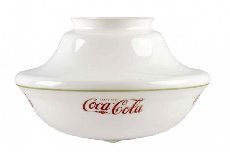 Drink Coca-Cola Milkglass Hanging Lampshade