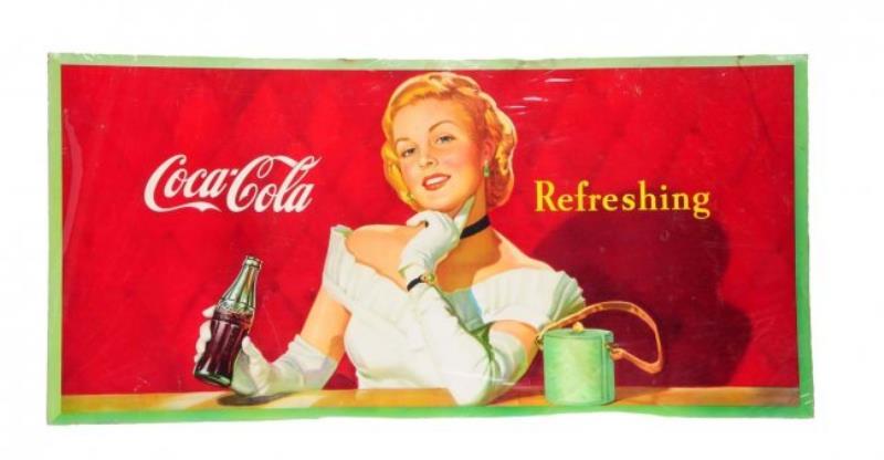 1949 Coca Cola Poster And Rare Frame Value And Price Guide