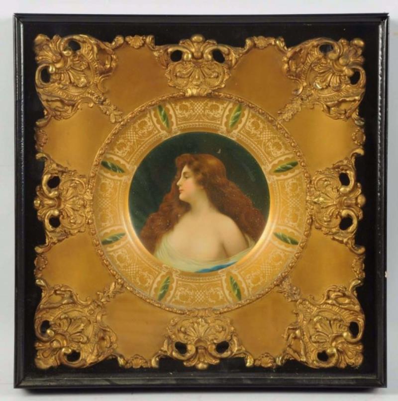 Coca-Cola Vienna Art Tray in Shadowbox Frame.