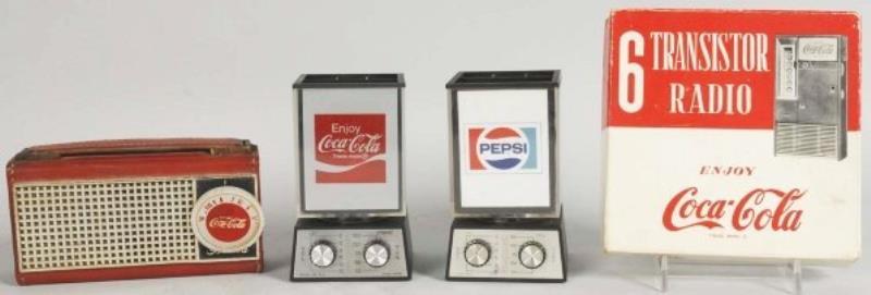 Coca-Cola & Pepsi Transistor Radios