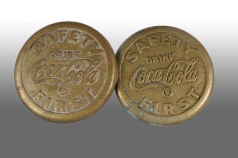 Brass Coca-Cola Sidewalk Markers Value & Price Guide