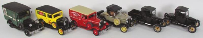 Six Danbury Mint Vehicles