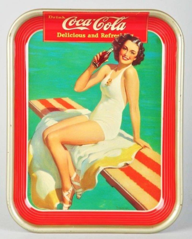 1939 Coca-Cola Serving Tray.