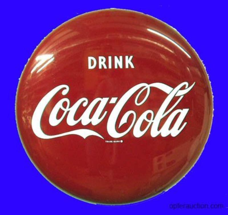 COCA-COLA BUTTON-
