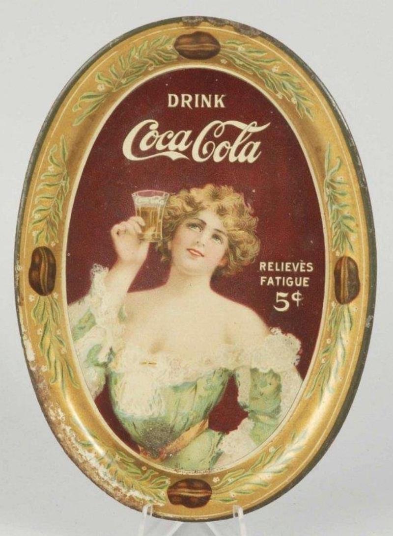 1907 Tin Coca-Cola Serving Tray