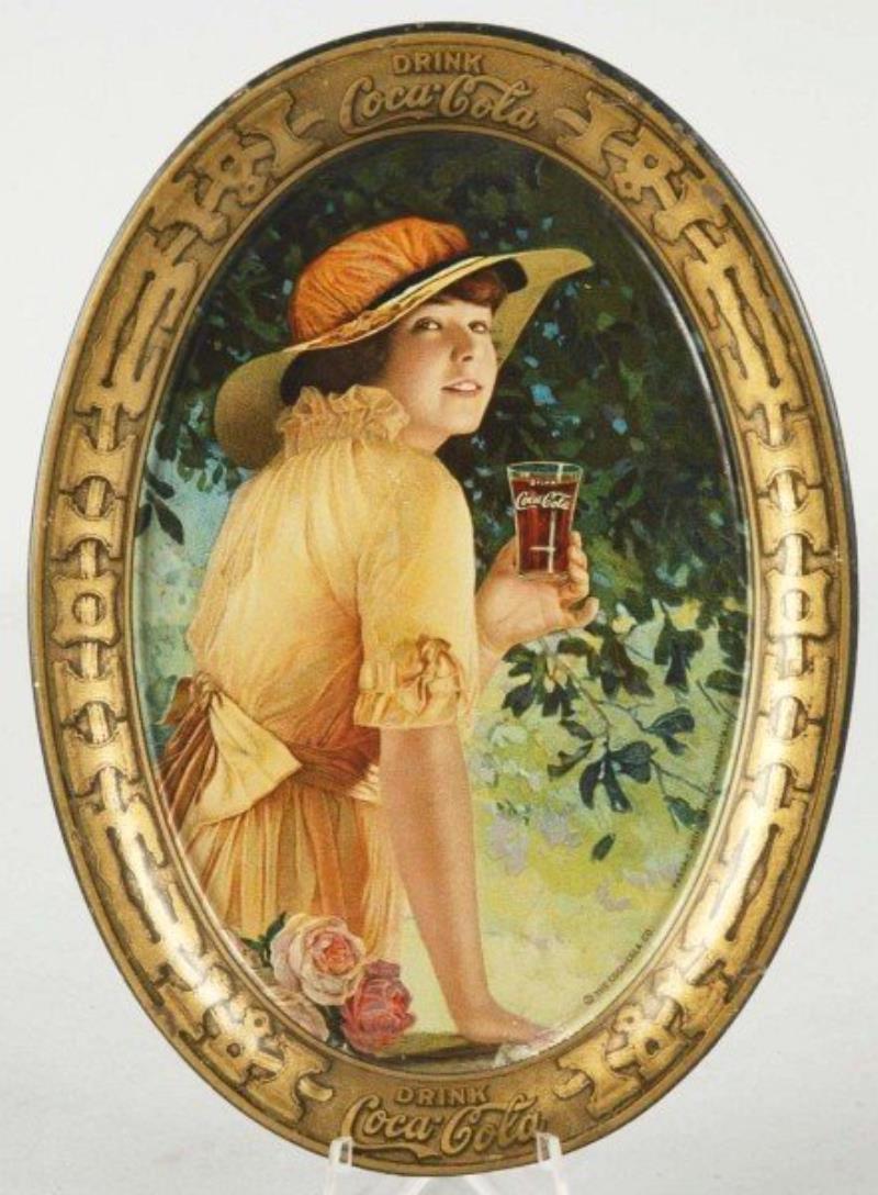 1916 Coca-Cola Change Tray.