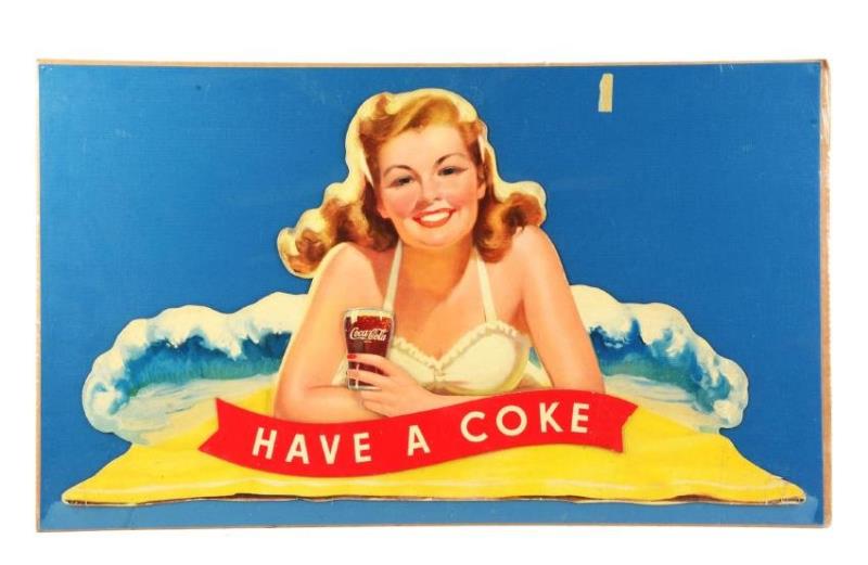 Have A Coke Cardboard Cutout Sign