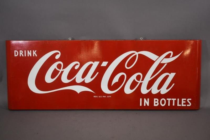 Coca Cola In Bottles Porcelain Sled Sign Value & Price Guide