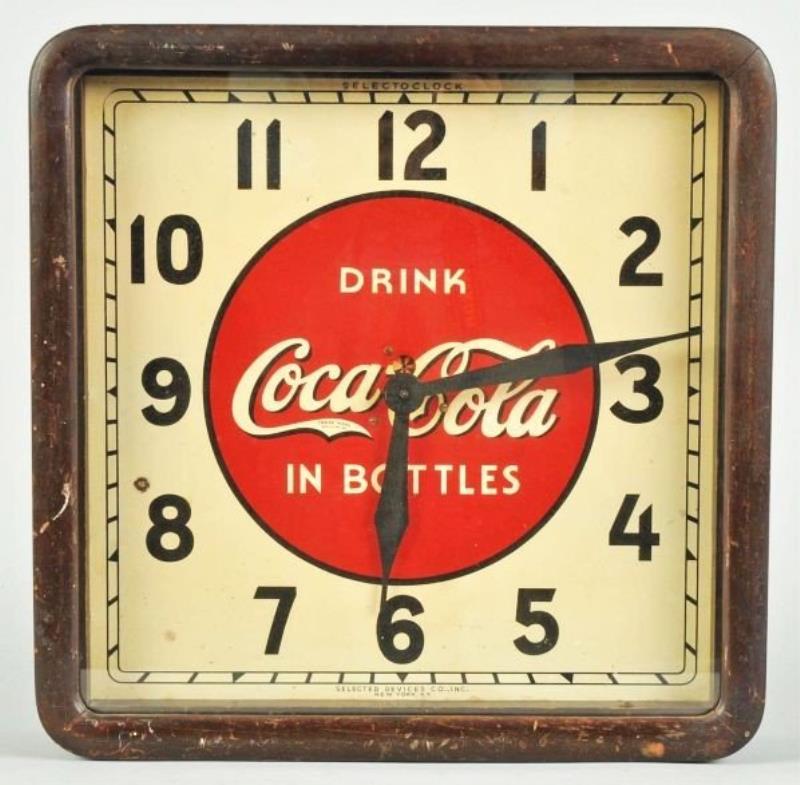 Electric Coca-Cola Clock