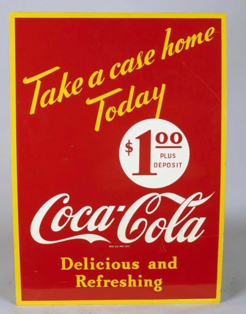 Coca Cola Double-Sided Tin Advertising Sign Value & Price Guide