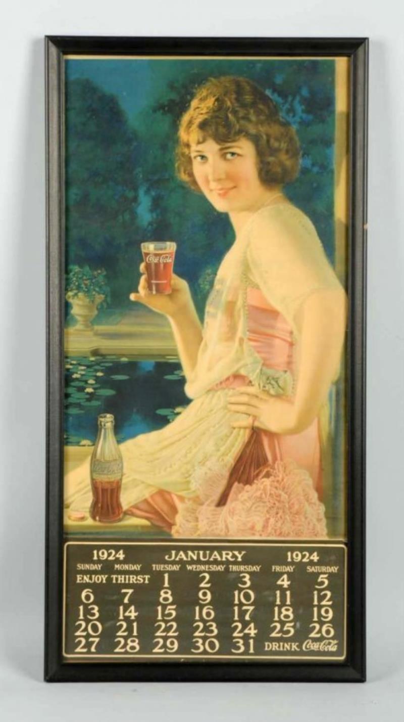 Framed 1935 Coca-Cola Calendar Value & Price Guide