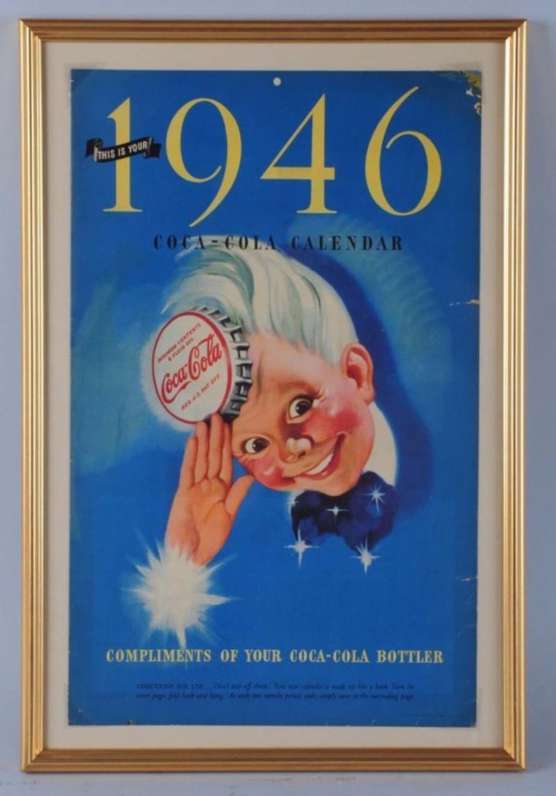 1946 Coca-Cola Calendar.