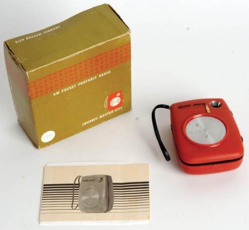 1950's Coca-Cola Channel Master Transistor Radio,