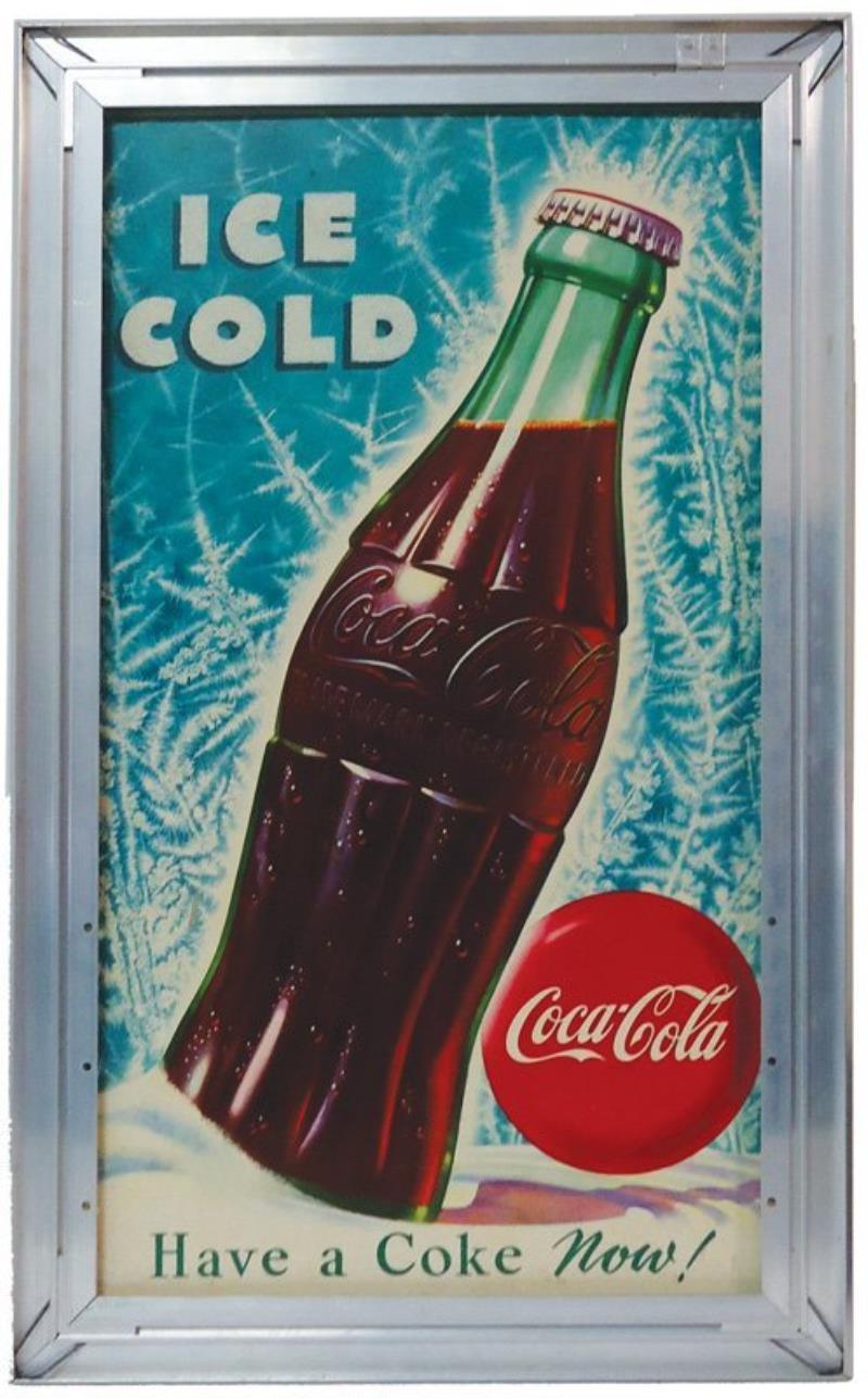 COCA-COLA CARDBOARD 1951 Value & Price Guide