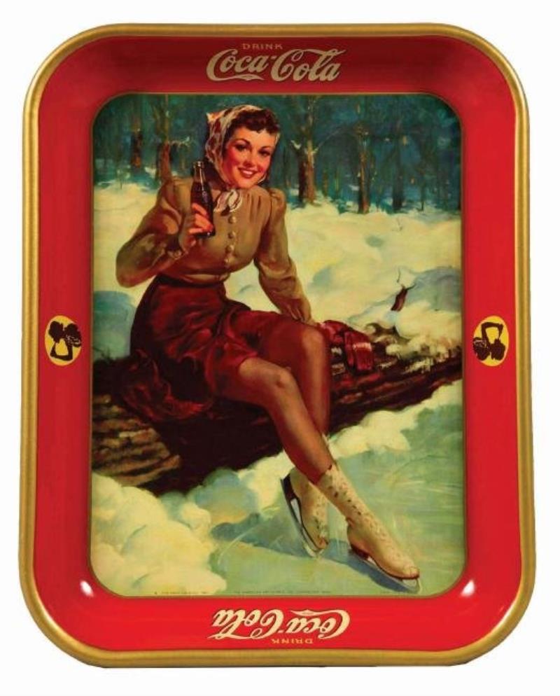 1941 Coca-Cola Serving Tray.