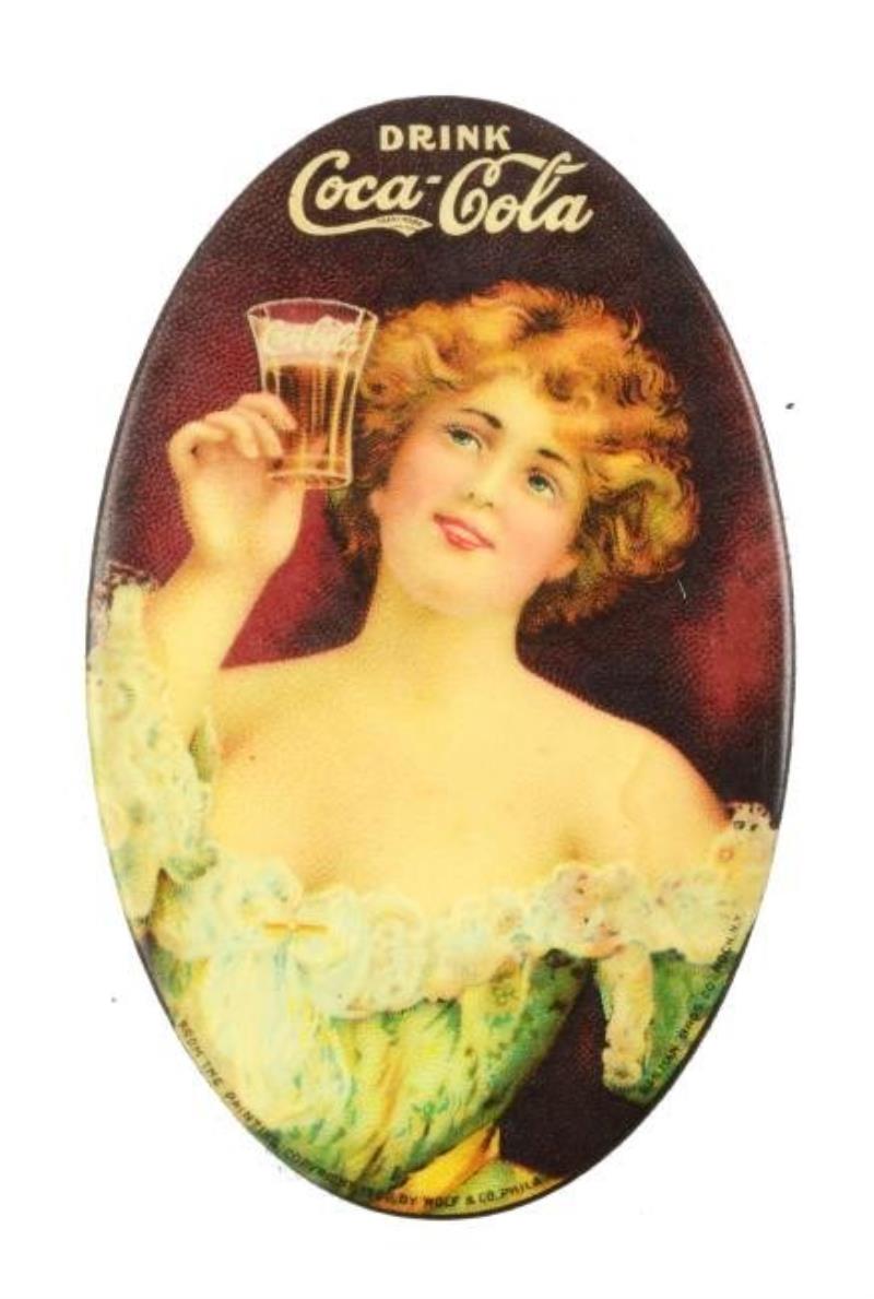 1907 Coca-Cola Pocket Mirror Value & Price Guide