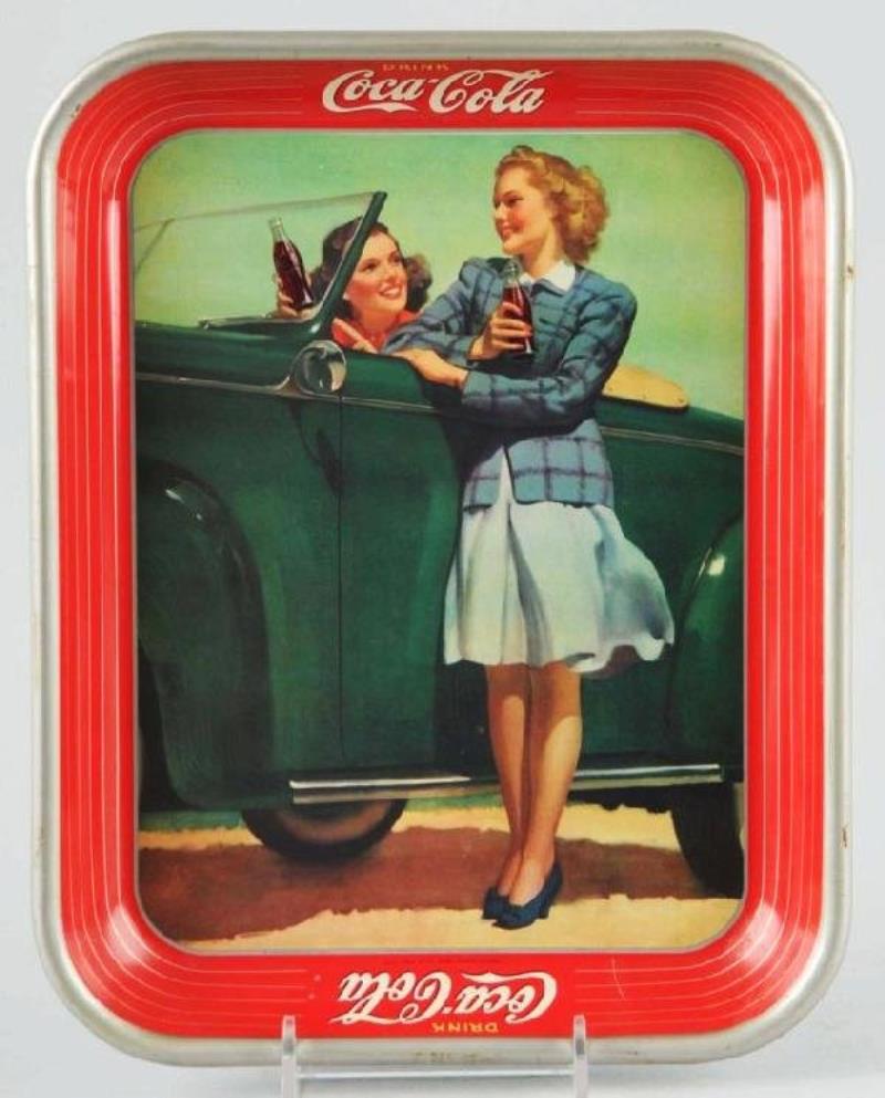1942 Coca-Cola Serving Tray.