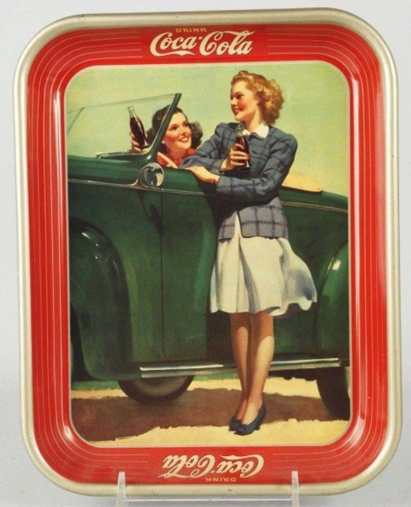 1942 Coca-Cola Serving Tray.