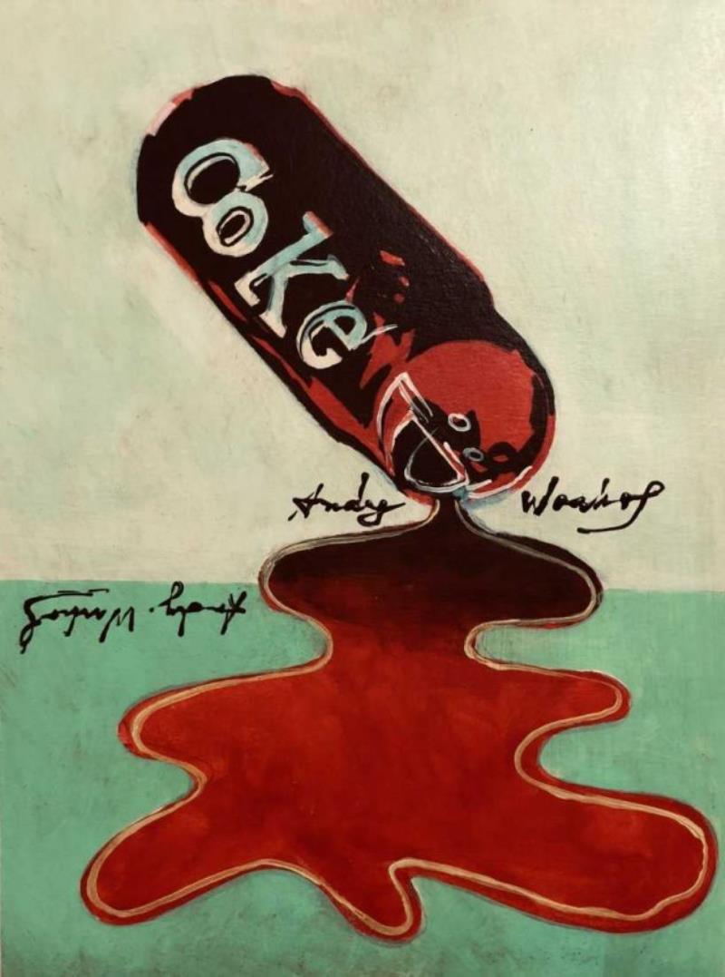 Andy Warhol American Pop Art Coca Cola American Attrib.