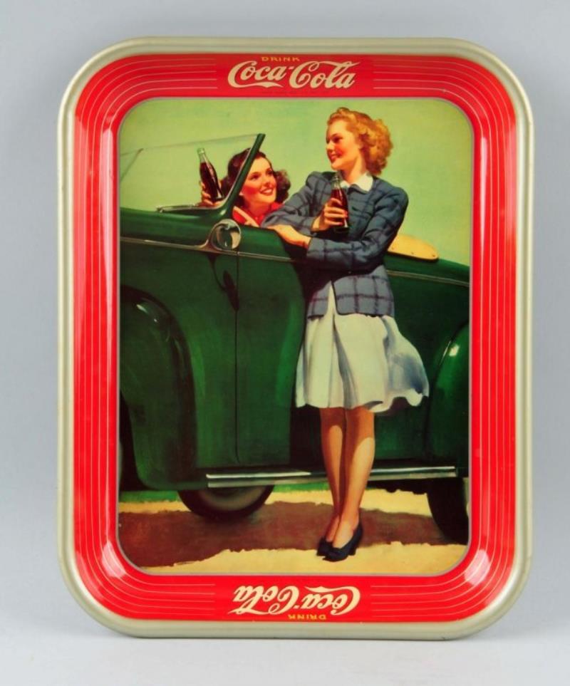 1942 Coca - Cola Serving Tray.