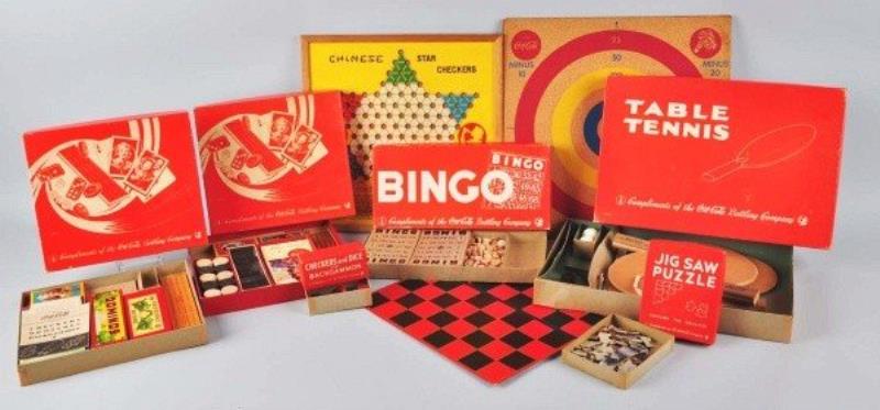 1940s - 50s Coca-Cola Game Box.